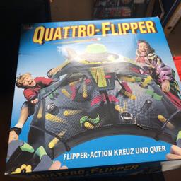 Quattro Flipper 
Benutzt 
Fehlen die Kugeln ( eine dabei) 
2 klingeln leider nicht mehr da 

Bitte nur Abholung
