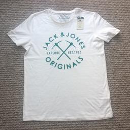 Men’s white Jack&Jones Originals T-shirt. Brand new with tags still attached. In perfect condition.

Collection only from either Sedgefield or Trimdon Grange :)
