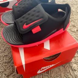 Nike Sunray summer shoes
Infant 7.5
New in box
Pet free smoke free home
Will post collection welcome
Payment via PayPal preferred