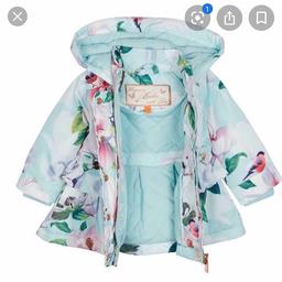Brand new only has ever been tried on, I forgot I had it an when I put it on was too tight round my daughters belly it’s 0-3 months lovely mint green colour bought it from Debenhams for £42 looking for £20