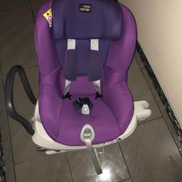 Very good condition. I would say it’s the safest and comfiest seat for a child. Fully fixed to the car with ISOfIX. No accidents. I can drop off if local, but collection is required otherwise.