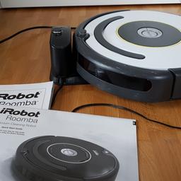 Verkauft wird ein Roomba Staubsaugroboter inkl. Anleitungen und Ladestation. Der Akku wurde kürzlich getauscht und ist noch neu!