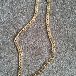 2 gold  filled chains  which  are 5%24k gold bonded over Stirling silver  selling  at  cost wholesale price  due to closure of shop due to virus  open to minor offers  45 both