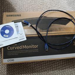 24inch Samsung curved monitor
About 1yr old selling due to upgrade 
Boxed, fully working, still bring used til new one arrives
 le100us collection