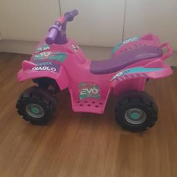pink girls quad good condition charge with it would deliver local for a fuel  £15 ono