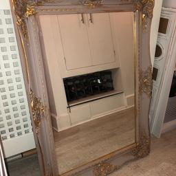 In colour “latte and Antique Gold “ chalk painted and waxed . Beautiful piece !