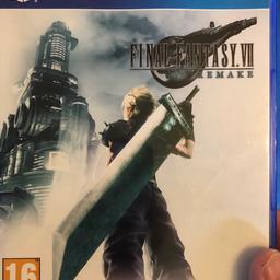 Ich verkaufe hier mein Final Fantasy 7 Remake für PS4. Es ist im Top Zustand, aus einem Nichtraucherhaushalt und lediglich einmal durchgespielt. 

Versand ist gegen Aufpreis möglich. Unrealistische Preisvorschläge werden gar nicht erst beantwortet.