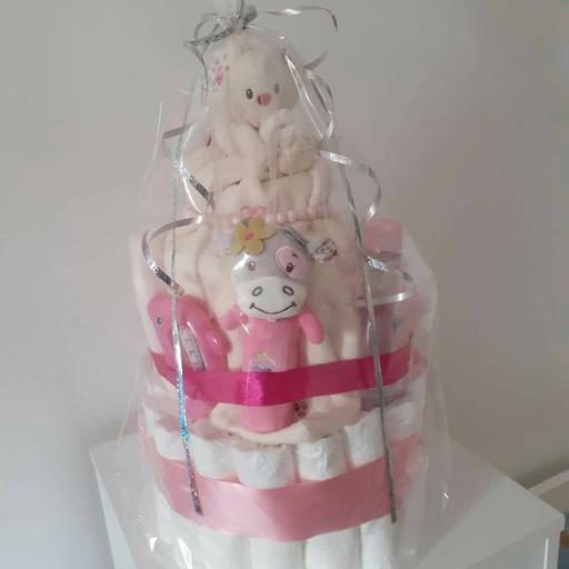 Buy & Sell South East London West Heath - South East London - Photos for pink nappy cake