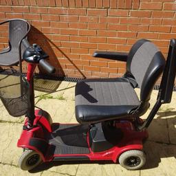 For sale, Go Go Ultra Mobility Scooter, features speed control, bi directional swivel seat, detachable front basket. Little used. Comes with wearable poncho/rain Mac for rider/driver. Was serviced in January with 2 x new batteries fitted as well as new ignition with 2 x keys. Sensible offers considered