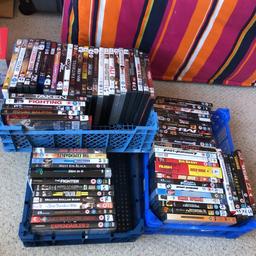 70+ DVDs can be sold separately if wanted