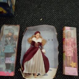 collation of Barbie dolls have in storage 

open to offers
