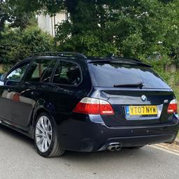 BMW 525i 2007 Estate Engine Gearbox Is Excellent Drives With No Issues No Knocks Or Bangs The Body Isn’t In The Best Condition It Could Be The Interior Has No Rips Or Tears New Mot Open To Offers For Further More Info Give Me A Call Or Text 07367275167