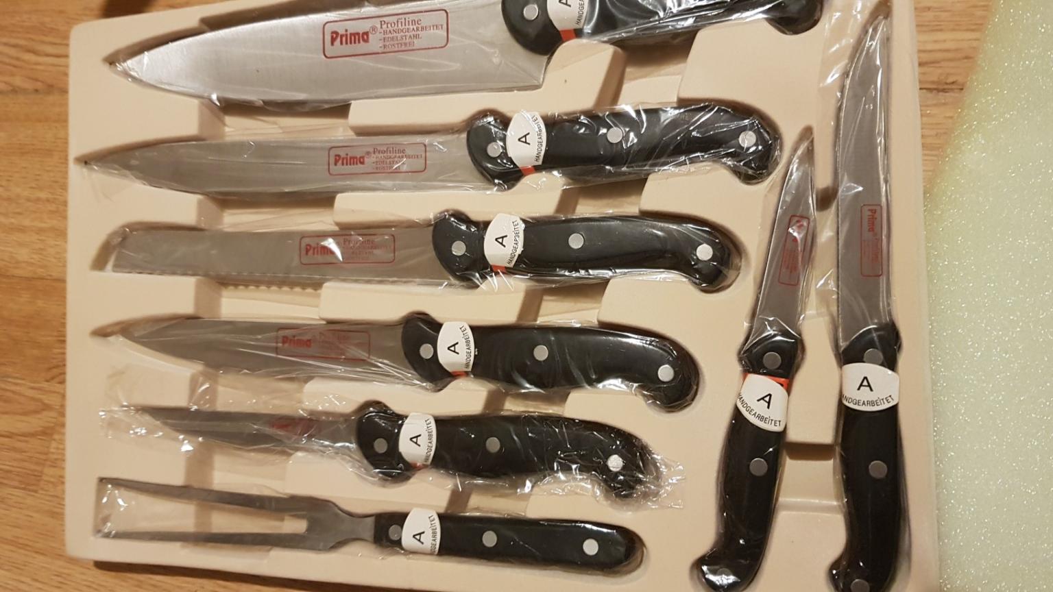 prima 24 piece deluxe knife set in briefcase in B45 Birmingham for £38.