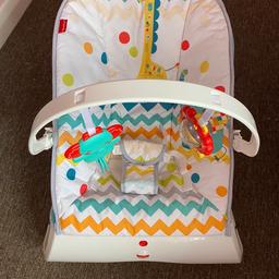 Jungle fisher price bouncer with vibration. Excellent condition only used a handful amount of times. 

Collection only