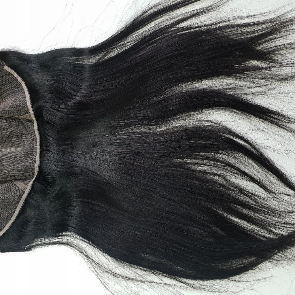 22 inches 13x4 ear to ear frontal.

jet black.

silky straight

90g

12AA GRADE TANGLE FREE NO SHEDDING COLLECTION IN SHOP NEXT DAY DELIVERY

CALL TEXT WHATSAPP FOR INSTANT REPLY

07963605032