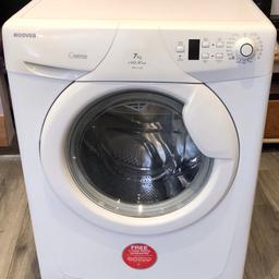 HOOVER OPTIMA 7Kg 1400 SPIN WASHING MACHINE MOD No OPH 714 DF, IN EXCELLENT WORKING ORDER.

Only selling as it doesn’t match out new kitchen.

In 2017 it had a new drum, door seal, and control board and in 2016 it had a new motor and drive belt fitted.

I can deliver it within a 15 mile radius of Atherstone for £25