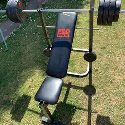 Bench

40KG in Maximucle Weights

£180

Collection Only Thanks

- Bench Has a Rip
- Missing Leg Extension
- Missing Clips To Hold Weights On The Bar