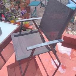 4 chairs for garden . used but still good condition,can Paint if want 5.00 each must pick up.