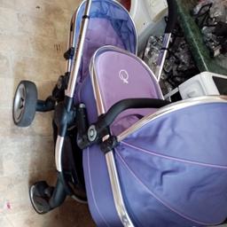 Excellent condition travel system selling as no longer need a double comes with

2 main seats
1 Carrycot
1 maxi cosi carseat and adapters
3 lots rain covers
Cosy toes
Can be used as a single or a double not even a year old

350 OVNO can deliver, Viewings welcome 