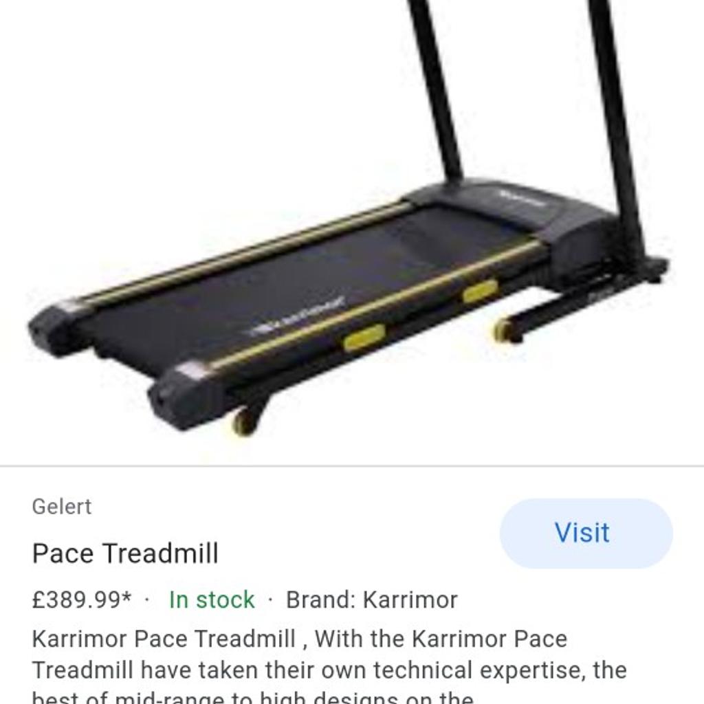 Karrimor pace treadmill in Wigan for free for sale Shpock