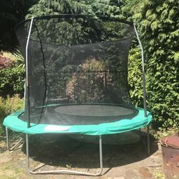 10ft/3.05m
It’s FREE because we wanted to declutter the garden and older teenage daughters don’t use it anymore.
In good condition, just needs a little clean to remove some small dirt.

If interested please message me and lmk.

Would need to dismantle it ahead of time. 