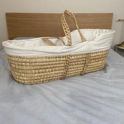 Moses basket, good condition. Collection only