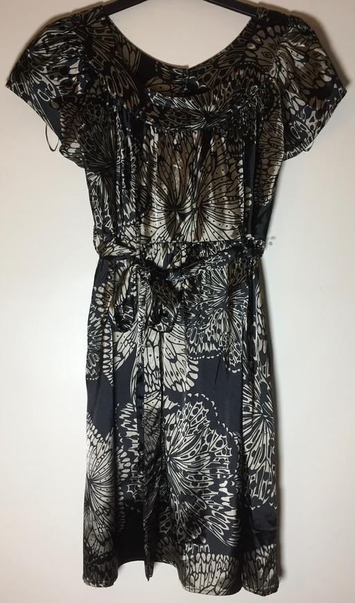 Buy & Sell West London Hillingdon - Photos for Topshop black/navy beige/bronze dress. Size 8