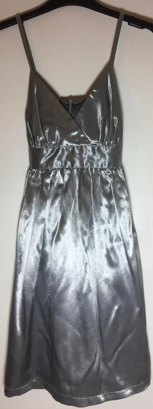 Buy & Sell West London Hillingdon - Photos for Topshop silver satin dress. Size 10