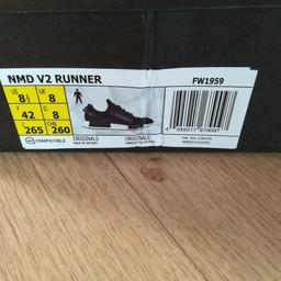 Brand new Adidas nmd with box

Size :UK 8 