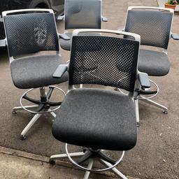 Set of 4 BUT 2 have already been sold***
Happy to sell separately or as a pair
Senator chairs model ADL15AD
Some wear and tear but nothing overly noticeable
Very comfortable
Sold as seen
Buyer to collect!!