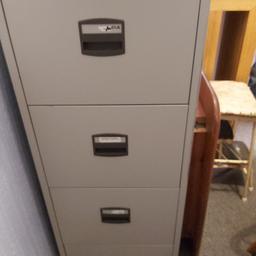 standard fullscap size filing cabinet. good /excellent condition. but used. 
collection gateshead or can be delivered at cost. 
HAS KEY AND LOCKS.