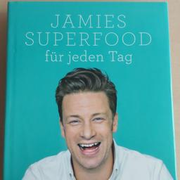 Verkaufe das Kochbuch von Jamie Oliver für Superfood.
Alle Seiten sind in einem Top Zustand. Keine Schäden