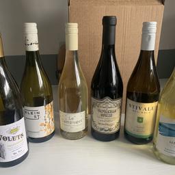 Box of mixed wine, all sealed