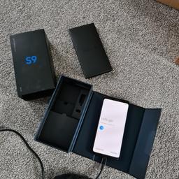 samsung galaxy s9 coral blue 64gb mint condition cant find a single scratch or mark.
Comes with everything box, instructions, sim slot pin, and charger.
No earphones 
locked to vodafone
only reason for sale upgraded phone.

collection killamarsh sheffield s21