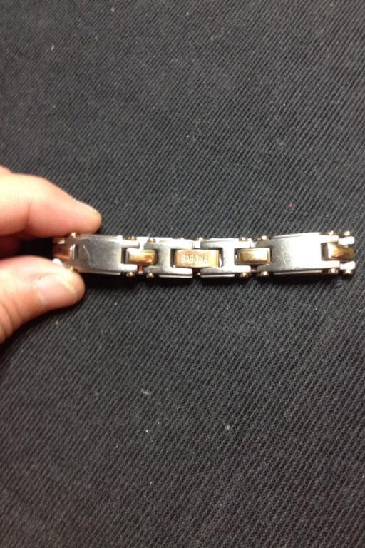 Buy & Sell South East London Brixton - South East London - Photos for 2Tone Vintage Sabona Magnetic bracelet detail