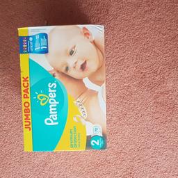 pamper jumbo pack size 2 (3-6kg) 70 nappies.