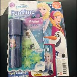 Brand New

Frozen Fun Time Magazine. In original packaging. Unopened. 

Nov 2019-Dec 2019 edition.
