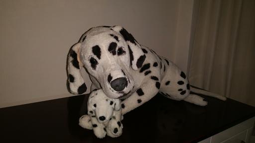 Buy & Sell Hertfordshire Watford - Photos for Giant Dalmatian toy with soft puppy toy.