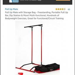 portable 2 in 1 pull up station that turns into a dip station
this can be assembled in as lil as 3 minutes all without any tools
look on you tube for a demonstration
this product comes in a bag that you can put on your shoulder and
and can be set up anywhere from your house to your garden to the park
literally anywhere that you like.

these are out of stock on the official website and very hard to get in these times

this is a good investment for anyone wanting to workout anywhere