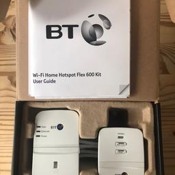 Bt WiFi 600 flex kit
Excellent condition used once
In the box
Can deliver locally
£30.00