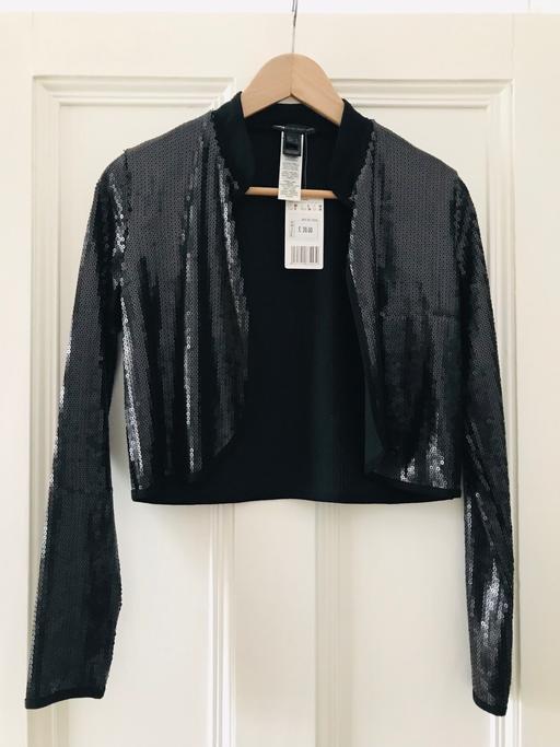 Buy & Sell West Midlands Sandwell - Photos for SIZE MEDIUM - BNWT BLACK SEQUINNED JACKET