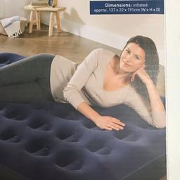 Air bed Meradisio, opened box but unused and unopened item.
Pick up only by Oval, Stockwell or Brixton stations