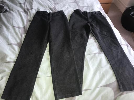 Buy & Sell Tyne and Wear Newcastle upon Tyne - Photos for Boys 9-10 year Grey school trousers, 2 pairs