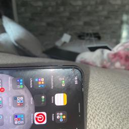 Selling iPhone XS Max as seen in pic, there is a crack in the corner of the screen. Signs of wear and tear. No time wasters. EE network 