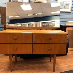 Vintage dressing table in great condition. Solid wood structure.

Dimensions 1120mm width, 480mm depth and 1260mm in height.

Delivery available for small fee.