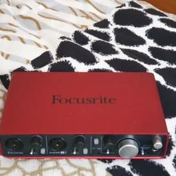 Scarlett focusrite 2i4 1st Gen

Good condition and looked after