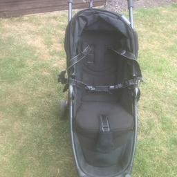 Used pram but still in working order and folds to a square comes with rain cover and mummy clip one corner on the basket has come off but easly fixed £40  —— ANNA W YOU HAVE DISAPPEARED AND CANNOT SEE A EMAIL