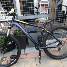 Brand new shifter and derailleur fitted and tuned.
Only problem is that the chain slips on the front cogs because the cogs are worn but that’s an easy fix

OFFERS OR SWAP FOR REALLY NICE BMX OR JUMP BIKE.

COLLECTION ONLY UNLESS IN COVENTRY.