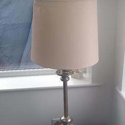 Beautiful Lamp for Sale. Slight crease to shade shown in picture two. This is a tall Lamp. Pick up only please.