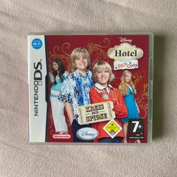Biete hier das NintendoDS-Spiel „Disney Hotel Zack & Cody - Kreis der Spione“ an.